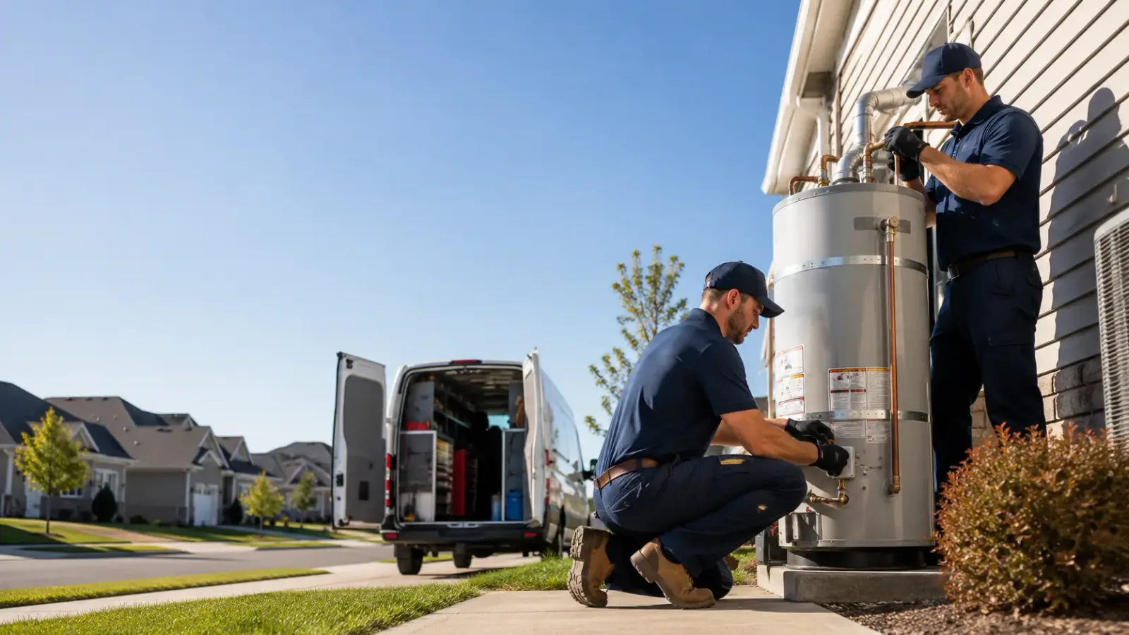 Water Heater Installation in Pineville, PA